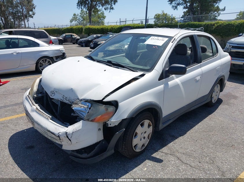 2001 Toyota Echo VIN JTDBT123410158274 IAAI salvage auction — FRONT END, Salvage (California), sold $275 on 2026-07-14 (photo 2)