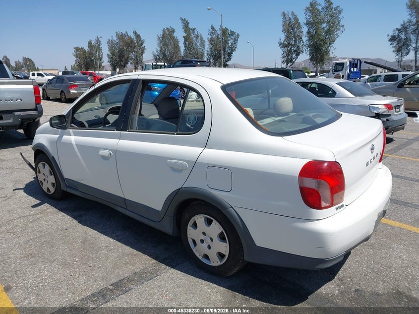 2001 Toyota Echo VIN JTDBT123410158274 IAAI salvage auction — FRONT END, Salvage (California), sold $275 on 2026-07-14 (photo 3)