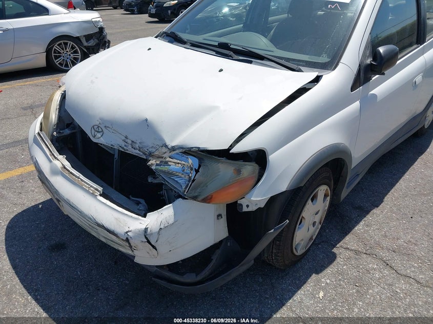 2001 Toyota Echo VIN JTDBT123410158274 IAAI salvage auction — FRONT END, Salvage (California), sold $275 on 2026-07-14 (photo 6)