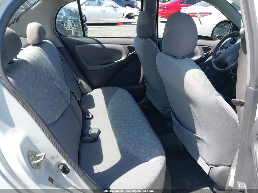 2001 Toyota Echo VIN JTDBT123410158274 IAAI salvage auction — FRONT END, Salvage (California), sold $275 on 2026-07-14 (photo 8)
