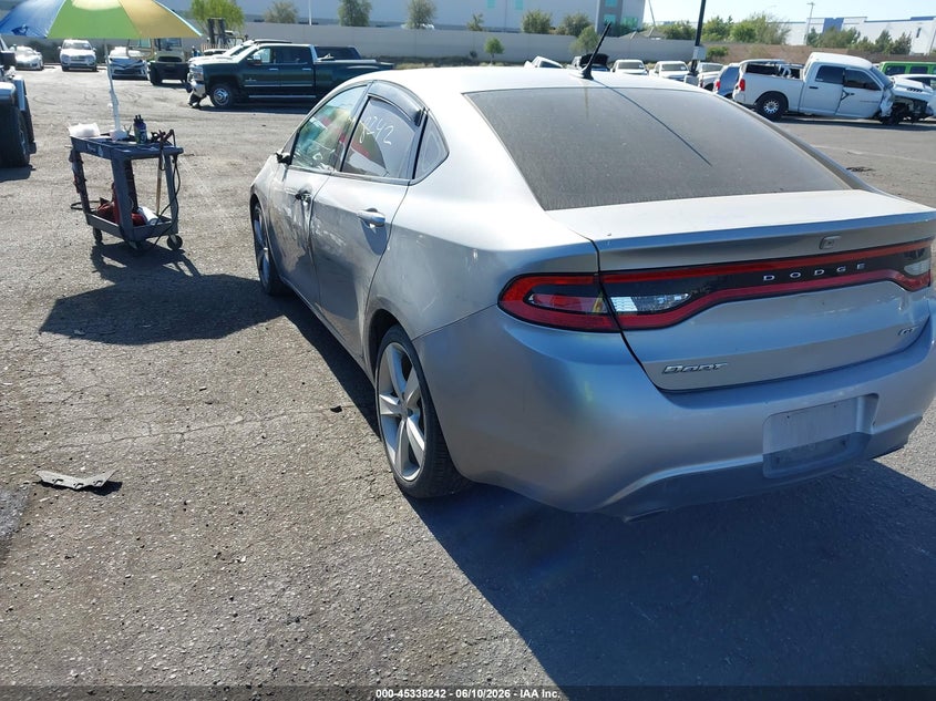 2015 Dodge Dart VIN 1C3CDFEB7FD193591 IAAI salvage auction — SIDE, Wait Title, sold $875 on 2026-08-14 (photo 3)