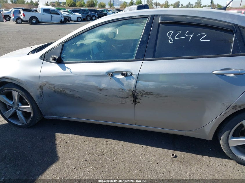 2015 Dodge Dart VIN 1C3CDFEB7FD193591 IAAI salvage auction — SIDE, Wait Title, sold $875 on 2026-08-14 (photo 6)