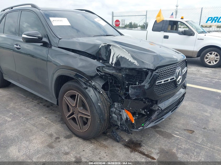 2026 Mercedes-benz Gle VIN 4JGFB4FB9TB509397 IAAI salvage auction — RIGHT FRONT, Salvage Title, sold $30,750 on 2026-07-30 (photo 6)