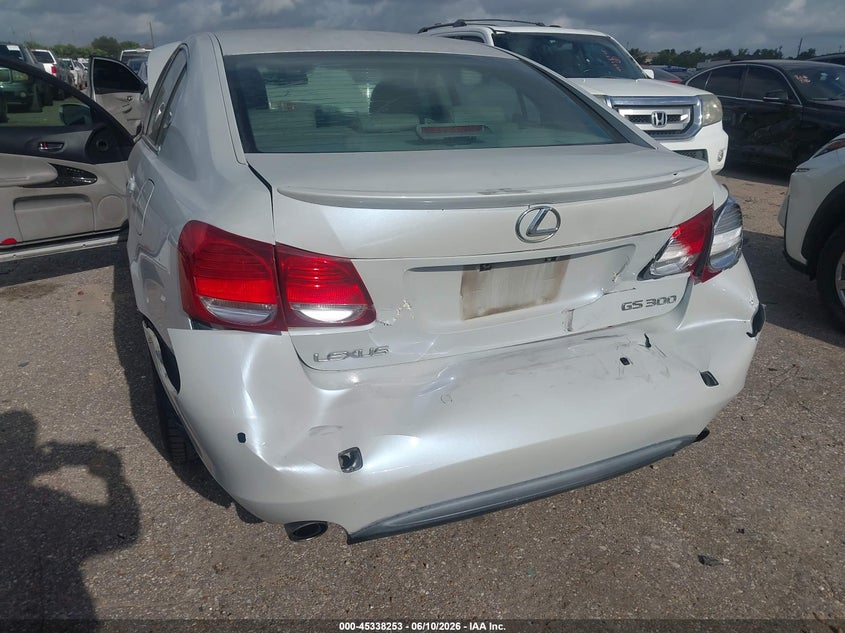2006 Lexus Gs 300 VIN JTHBH96S065032276 IAAI salvage auction — REAR END, Original (Texas), sold $25 on 2026-07-15 (photo 6)