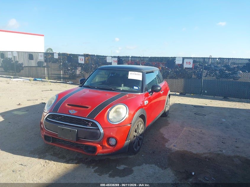 2016 Mini Hard top VIN WMWXP7C57G3B33745 IAAI salvage auction — RIGHT REAR, Original (Texas), sold $2,250 on 2026-08-11 (photo 2)