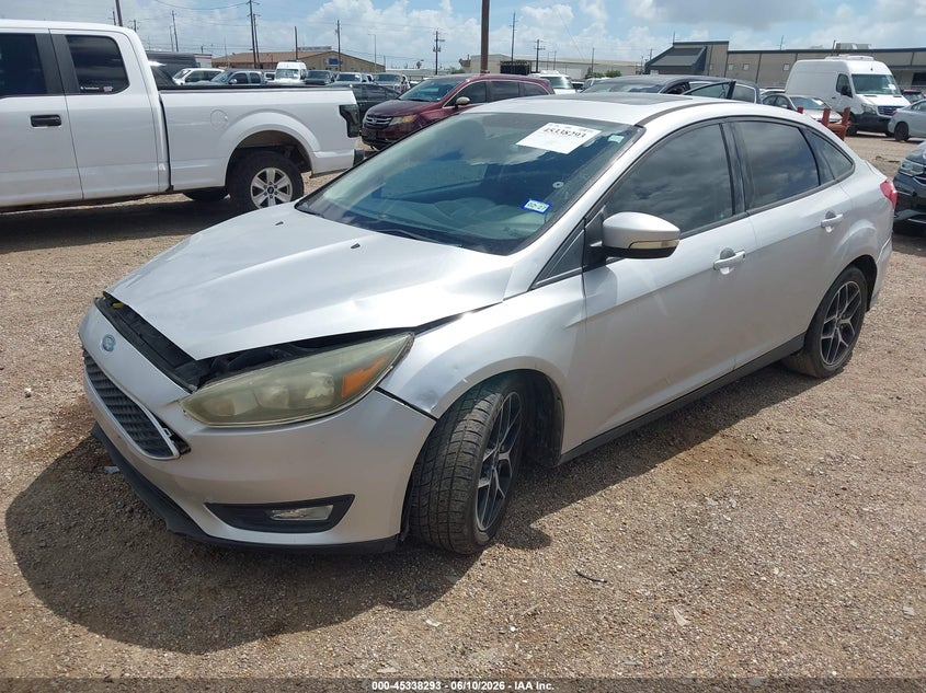 2017 Ford Focus VIN 1FADP3H24HL214316 IAAI salvage auction — RIGHT FRONT, Salvage (Texas), sold $375 on 2026-07-10 (photo 2)