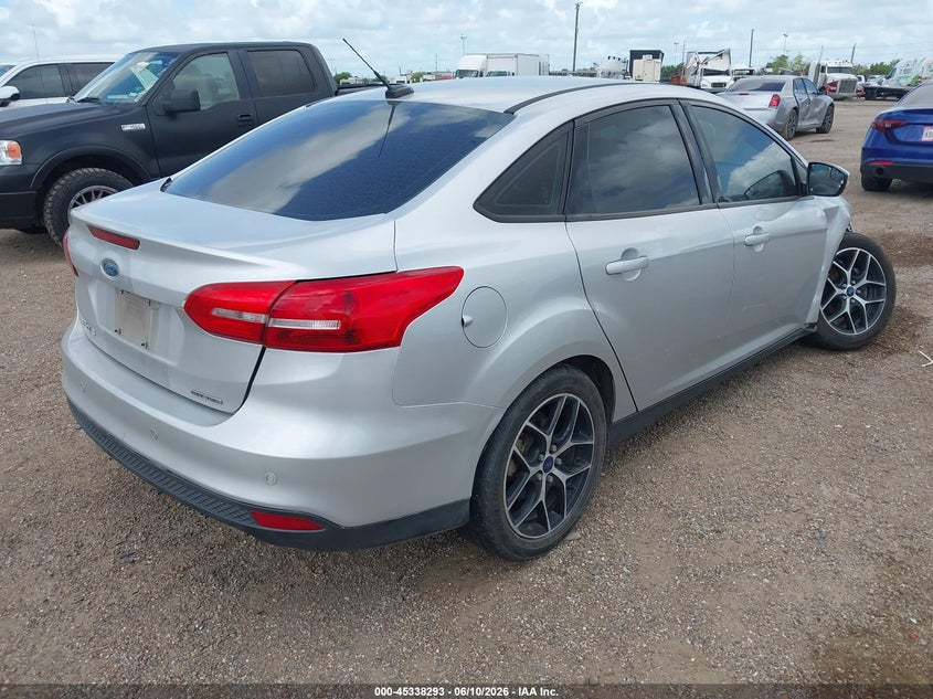 2017 Ford Focus VIN 1FADP3H24HL214316 IAAI salvage auction — RIGHT FRONT, Salvage (Texas), sold $375 on 2026-07-10 (photo 4)
