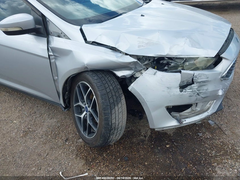 2017 Ford Focus VIN 1FADP3H24HL214316 IAAI salvage auction — RIGHT FRONT, Salvage (Texas), sold $375 on 2026-07-10 (photo 6)