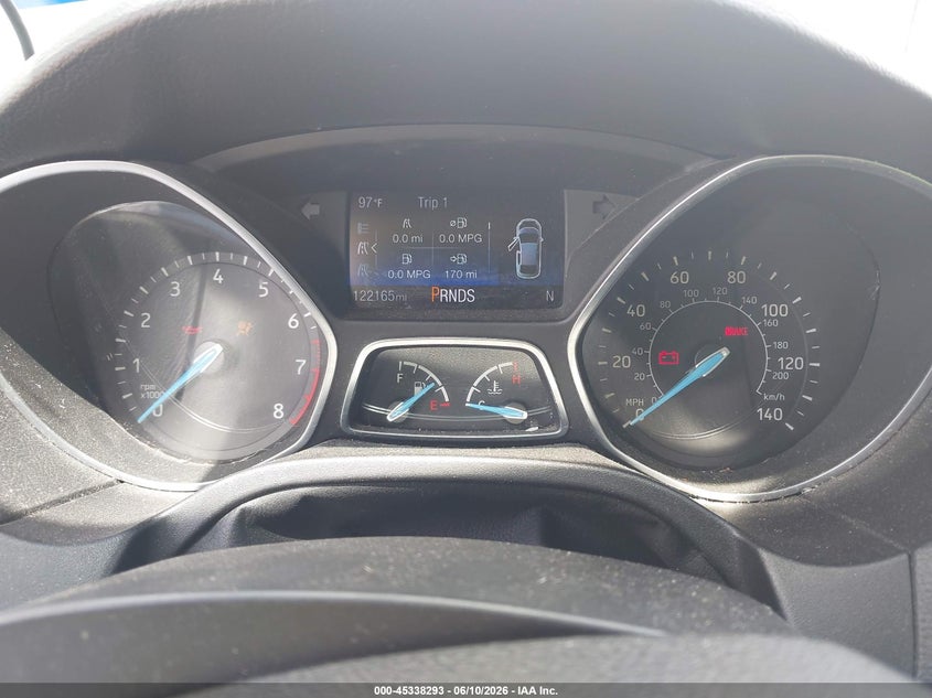 2017 Ford Focus VIN 1FADP3H24HL214316 IAAI salvage auction — RIGHT FRONT, Salvage (Texas), sold $375 on 2026-07-10 (photo 7)