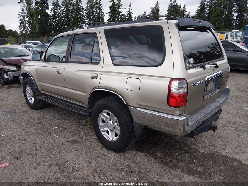 2002 Toyota 4runner VIN JT3GN86R220242557 IAAI salvage auction — NORMAL WEAR, Clear (Washington), sold $1,450 on 2026-07-08 (photo 3)