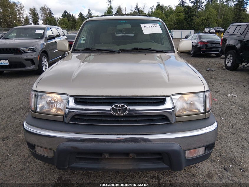 2002 Toyota 4runner VIN JT3GN86R220242557 IAAI salvage auction — NORMAL WEAR, Clear (Washington), sold $1,450 on 2026-07-08 (photo 6)