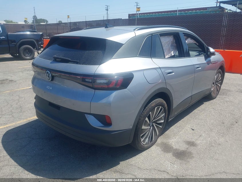 2024 Volkswagen Id.4 VIN 1V25MPE87RC007815 IAAI salvage auction — RIGHT SIDE, Salvage (California), sold $11,200 on 2026-07-29 (photo 4)