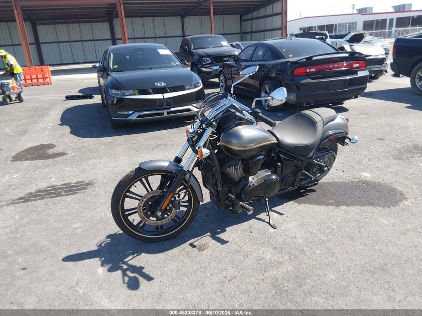2020 Kawasaki Vn 900 VIN JKAVN2C19LA074176 IAAI salvage auction — FRONT END, Salvage (Illinois), sold $1,200 on 2026-07-15 (photo 2)