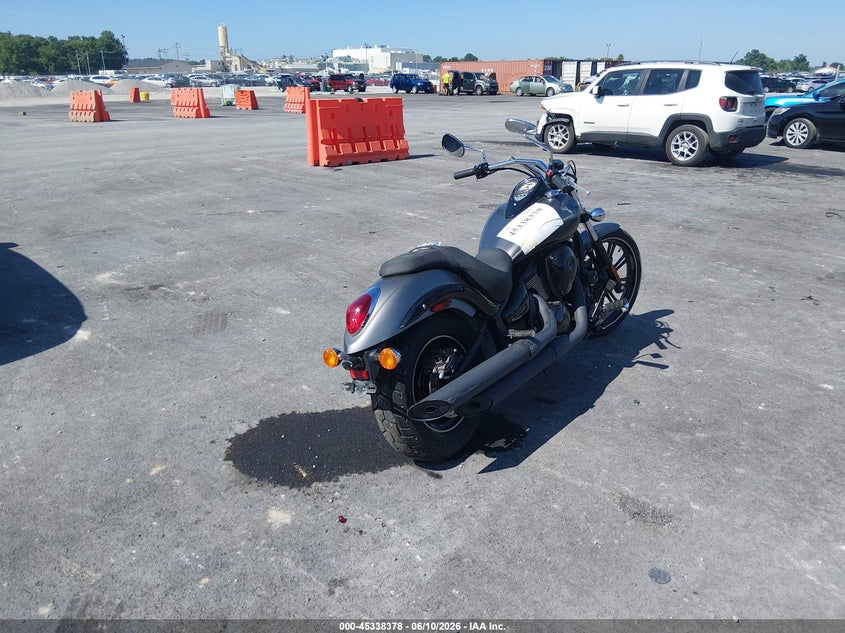 2020 Kawasaki Vn 900 VIN JKAVN2C19LA074176 IAAI salvage auction — FRONT END, Salvage (Illinois), sold $1,200 on 2026-07-15 (photo 4)