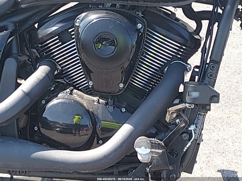 2020 Kawasaki Vn 900 VIN JKAVN2C19LA074176 IAAI salvage auction — FRONT END, Salvage (Illinois), sold $1,200 on 2026-07-15 (photo 8)