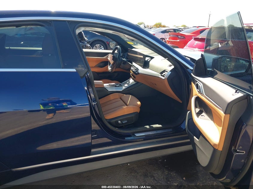 2023 BMW I4 VIN WBY43AW03PFR37923 IAAI salvage auction — LEFT FRONT, Salvage (Arizona), sold $8,200 on 2026-07-28 (photo 5)