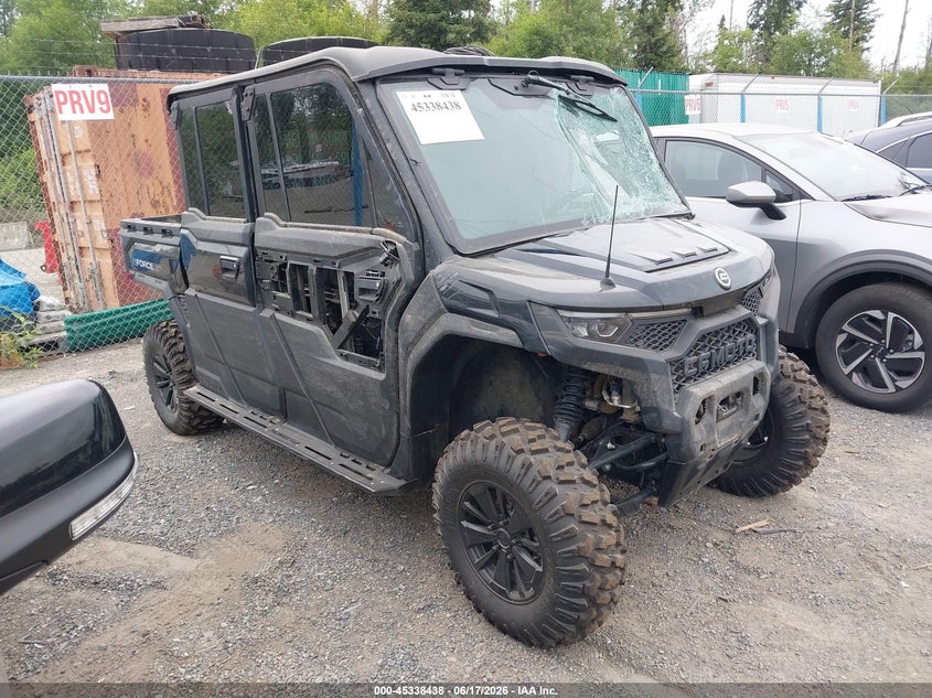 2026 Cf moto Uforce VIN LCELE1ZJ5T6000416 IAAI salvage auction — SIDE, Bill Of Sale (Washington), sold $8,400 on 2026-07-22 (photo 1)