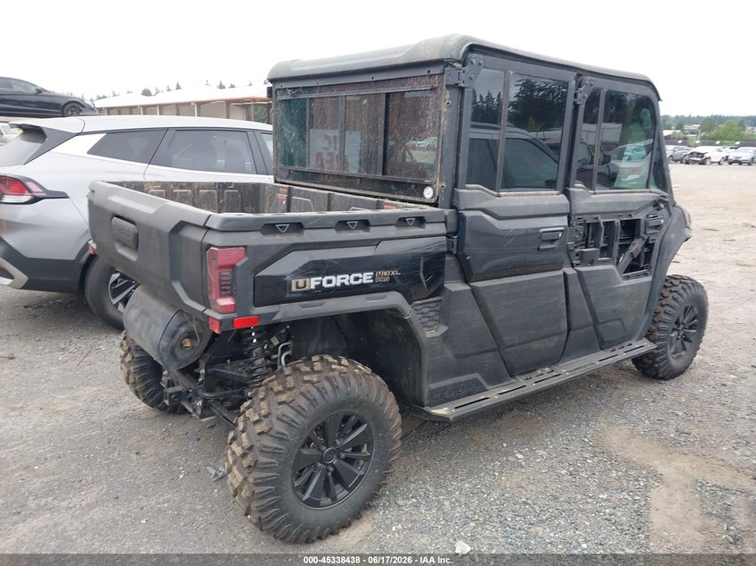 2026 Cf moto Uforce VIN LCELE1ZJ5T6000416 IAAI salvage auction — SIDE, Bill Of Sale (Washington), sold $8,400 on 2026-07-22 (photo 4)