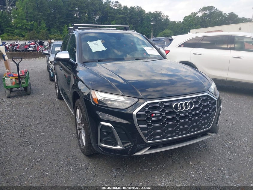 2022 Audi Sq5 VIN WA1B4AFY1N2113090 IAAI salvage auction — REAR END, Salvage (Georgia), sold $19,900 on 2026-07-28 (photo 1)