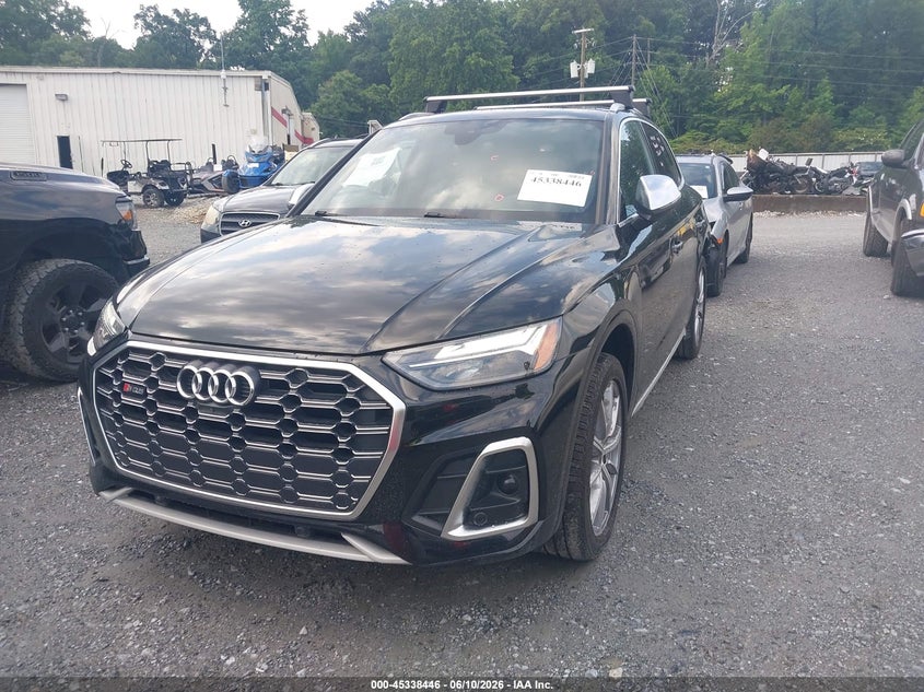 2022 Audi Sq5 VIN WA1B4AFY1N2113090 IAAI salvage auction — REAR END, Salvage (Georgia), sold $19,900 on 2026-07-28 (photo 2)