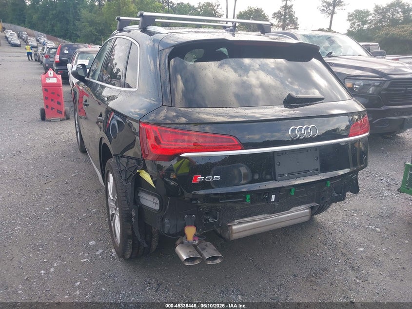 2022 Audi Sq5 VIN WA1B4AFY1N2113090 IAAI salvage auction — REAR END, Salvage (Georgia), sold $19,900 on 2026-07-28 (photo 3)