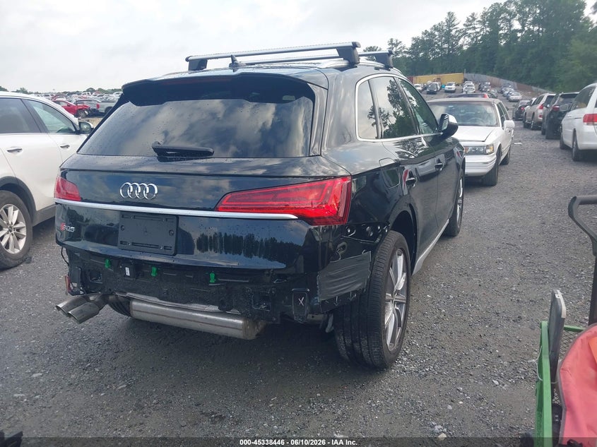 2022 Audi Sq5 VIN WA1B4AFY1N2113090 IAAI salvage auction — REAR END, Salvage (Georgia), sold $19,900 on 2026-07-28 (photo 4)