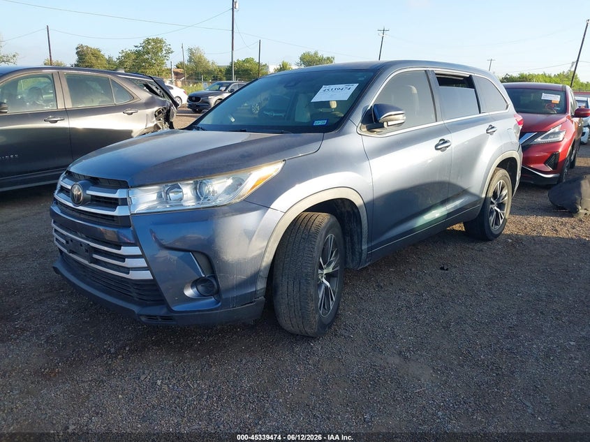 2019 Toyota Highlander VIN 5TDZARFH8KS060260 IAAI salvage auction — RIGHT SIDE, Clear (Texas), sold $6,150 on 2026-07-14 (photo 2)