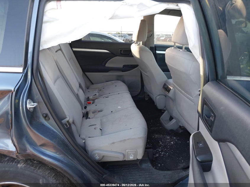 2019 Toyota Highlander VIN 5TDZARFH8KS060260 IAAI salvage auction — RIGHT SIDE, Clear (Texas), sold $6,150 on 2026-07-14 (photo 8)