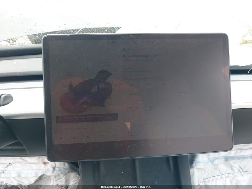 2022 Tesla Model y VIN 7SAYGDEE0NF457042 IAAI salvage auction — FRONT END, Salvage Title, sold $7,975 on 2026-09-03 (photo 7)
