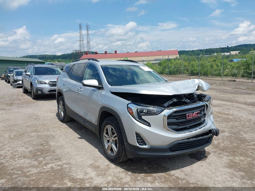 2018 Gmc Terrain VIN 3GKALMEV2JL239193 IAAI salvage auction — FRONT END, Salvage (Pennsylvania), sold $2,000 on 2026-07-09 (photo 1)
