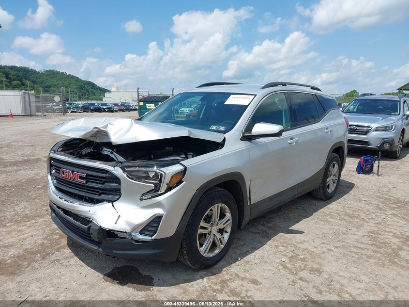 2018 Gmc Terrain VIN 3GKALMEV2JL239193 IAAI salvage auction — FRONT END, Salvage (Pennsylvania), sold $2,000 on 2026-07-09 (photo 2)