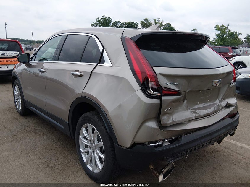 2023 Cadillac Xt4 VIN 1GYFZBR46PF219659 IAAI salvage auction — REAR END, Salvage Title, sold $5,625 on 2026-08-23 (photo 3)