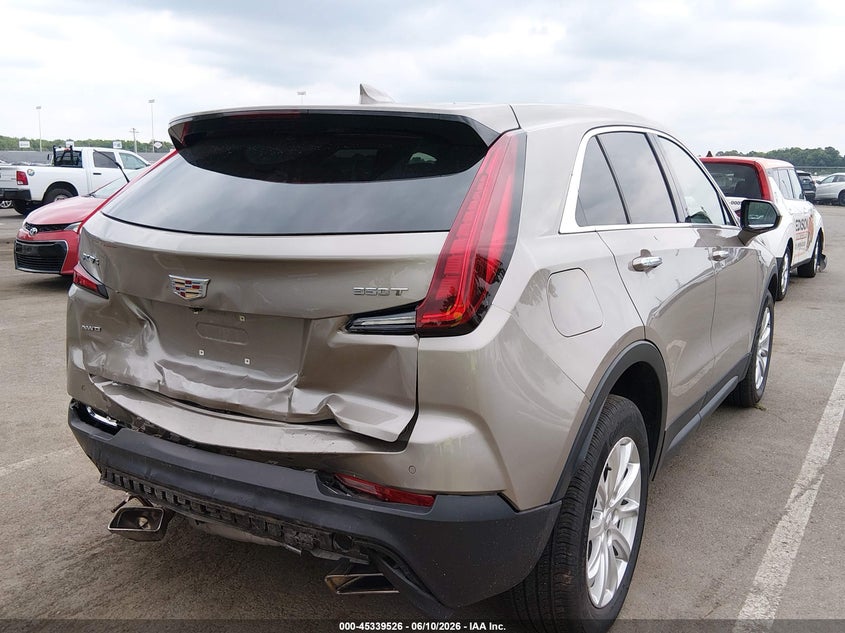2023 Cadillac Xt4 VIN 1GYFZBR46PF219659 IAAI salvage auction — REAR END, Salvage Title, sold $5,625 on 2026-08-23 (photo 4)