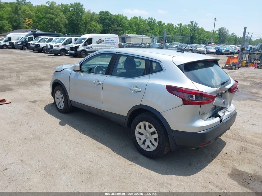 2020 Nissan Rogue VIN JN1BJ1CV9LW546786 IAAI salvage auction — FRONT END, Salvage - Greater Than 75% (Maryland), sold $1,900 on 2026-07-21 (photo 3)