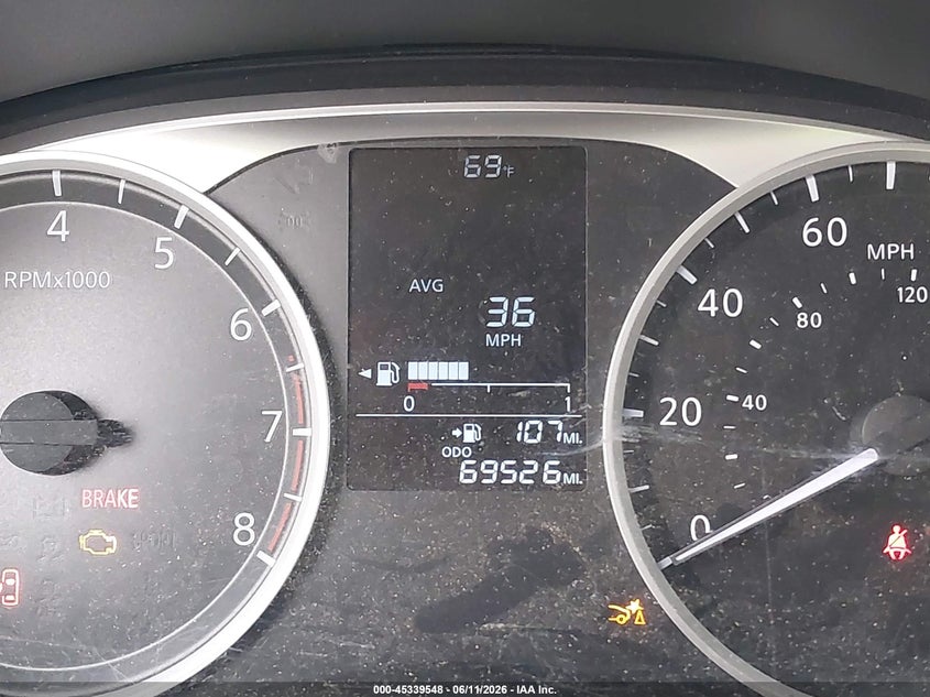 2021 Nissan Versa VIN 3N1CN8BV4ML893484 IAAI salvage auction — REAR END, Salvage Title, sold $4,800 on 2026-08-01 (photo 7)