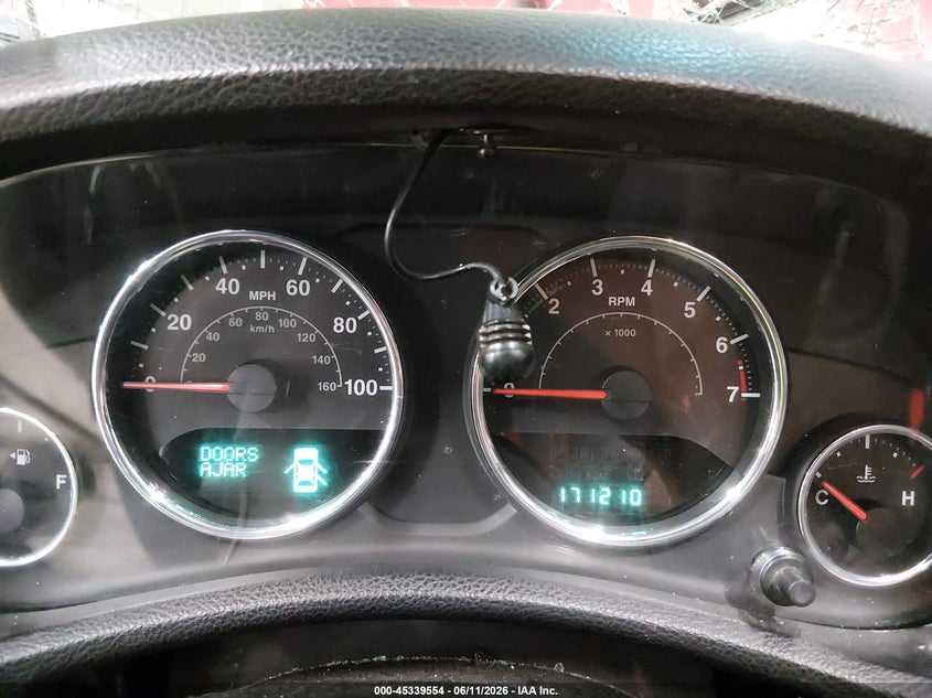 2012 Jeep Wrangler / VIN 1C4BJWEG3CL130923 IAAI salvage auction — ROLLOVER, Salvage Title, sold $1,775 on 2026-07-31 (photo 7)