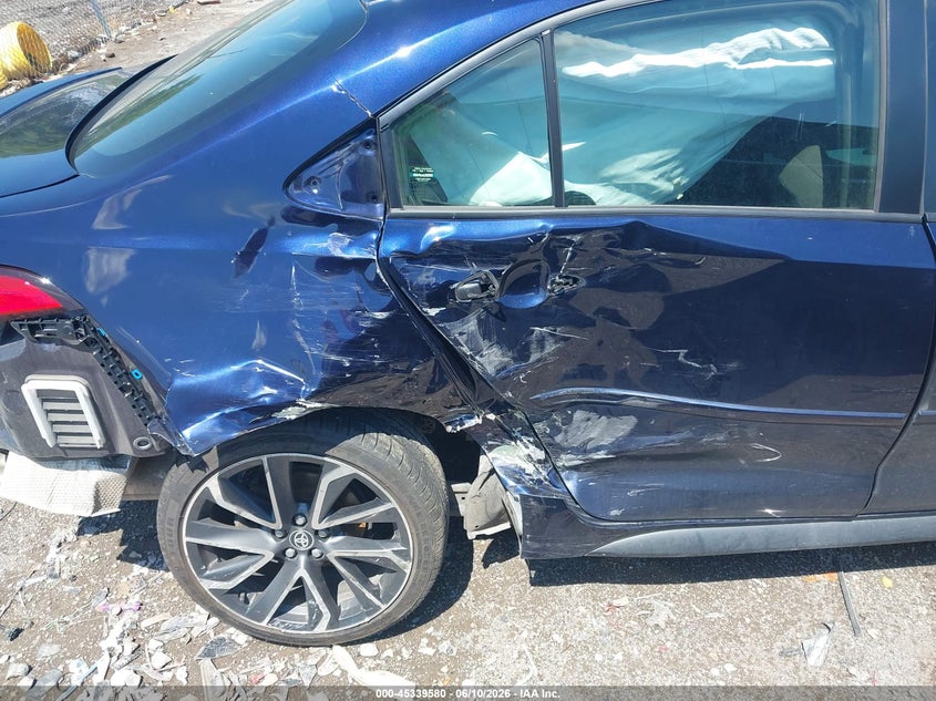 2021 Toyota Corolla VIN JTDS4MCEXMJ076000 IAAI salvage auction — LEFT SIDE, Salvage (Tennessee), sold $4,550 on 2026-07-09 (photo 6)