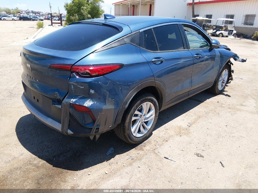 2024 Buick Envista VIN KL47LAE25RB057196 IAAI salvage auction — FRONT & REAR, Salvage (Arizona), sold $2,900 on 2026-07-05 (photo 4)