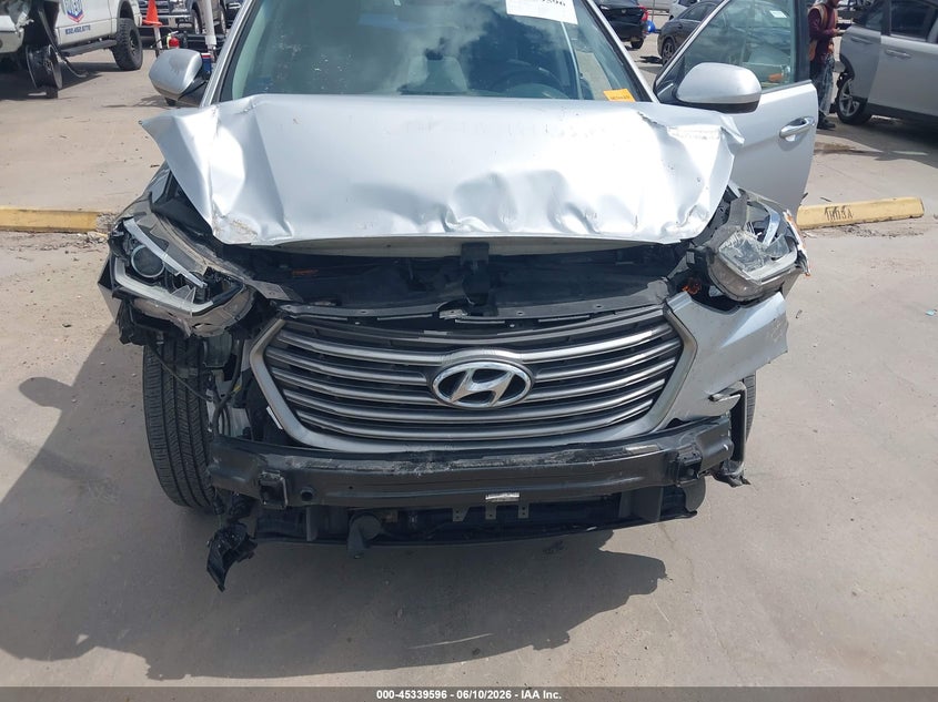 2018 Hyundai Santa fe VIN KM8SM4HFXJU280920 IAAI salvage auction — FRONT END, Salvage (Texas), sold $1,800 on 2026-08-02 (photo 6)