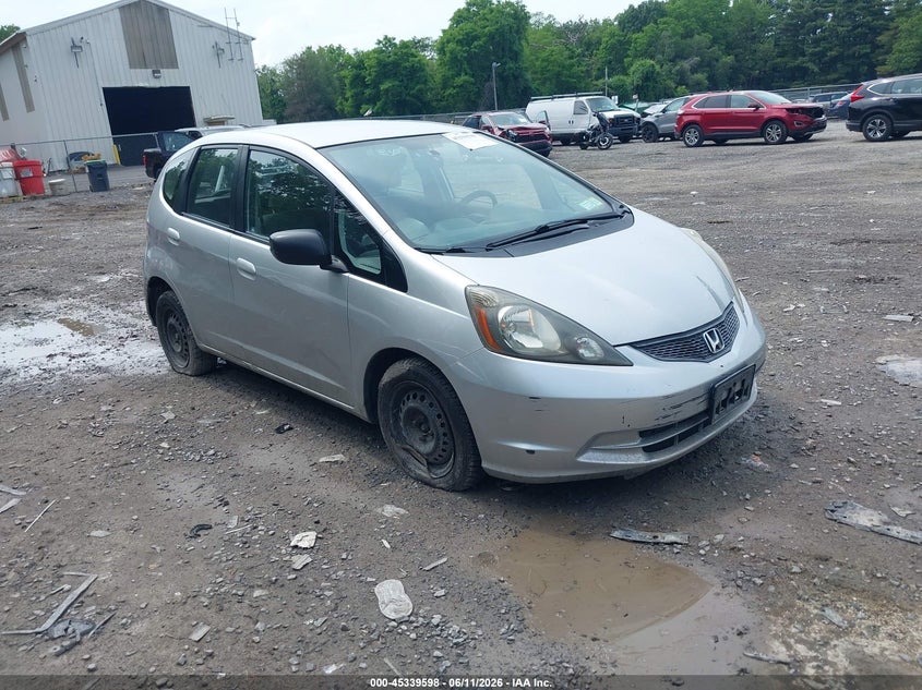 2011 Honda Fit VIN JHMGE8G3XBC007097 IAAI salvage auction — SIDE, Mv-907A (New York), sold $425 on 2026-07-21 (photo 1)