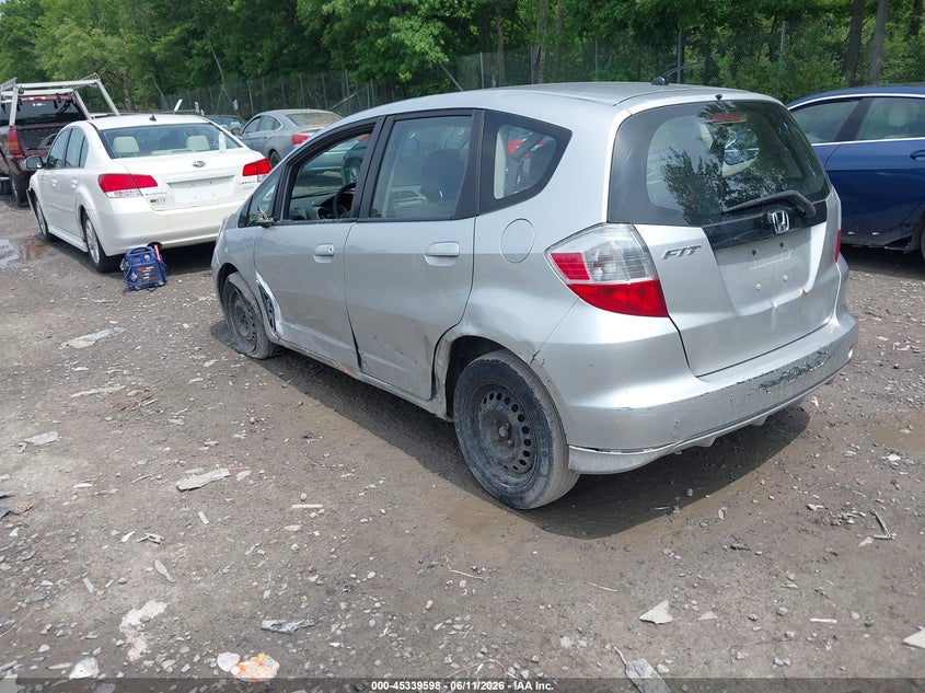 2011 Honda Fit VIN JHMGE8G3XBC007097 IAAI salvage auction — SIDE, Mv-907A (New York), sold $425 on 2026-07-21 (photo 3)