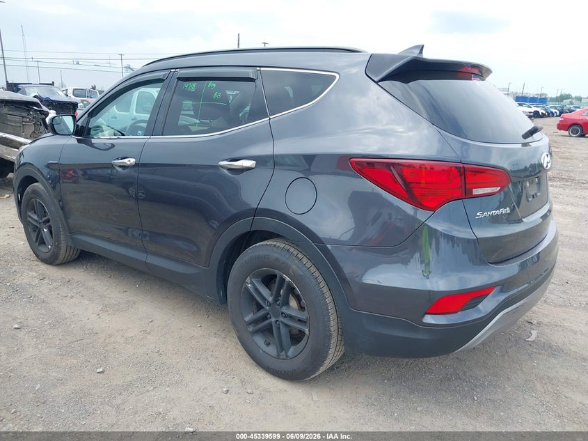 2017 Hyundai Santa fe VIN 5XYZUDLB3HG427680 IAAI salvage auction — FRONT END, Mv-907A (New York), sold $2,600 on 2026-07-22 (photo 3)
