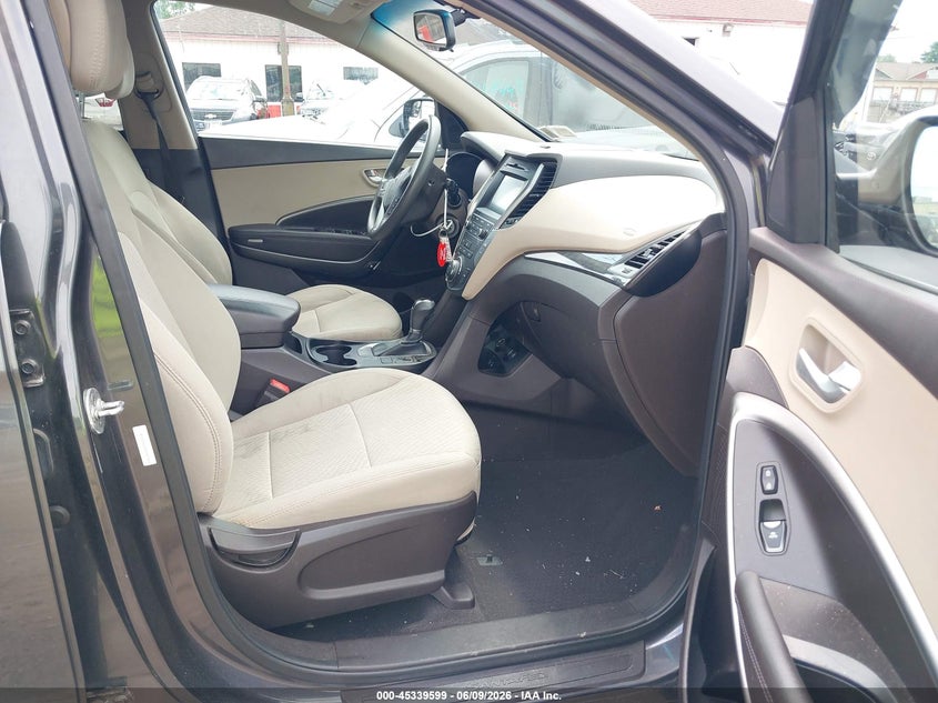 2017 Hyundai Santa fe VIN 5XYZUDLB3HG427680 IAAI salvage auction — FRONT END, Mv-907A (New York), sold $2,600 on 2026-07-22 (photo 5)