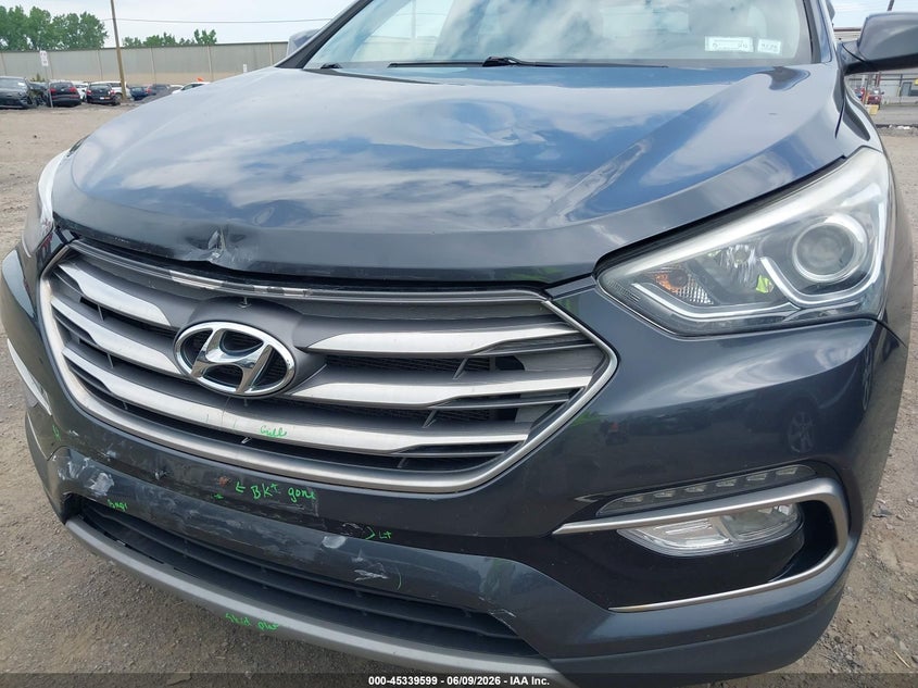 2017 Hyundai Santa fe VIN 5XYZUDLB3HG427680 IAAI salvage auction — FRONT END, Mv-907A (New York), sold $2,600 on 2026-07-22 (photo 6)