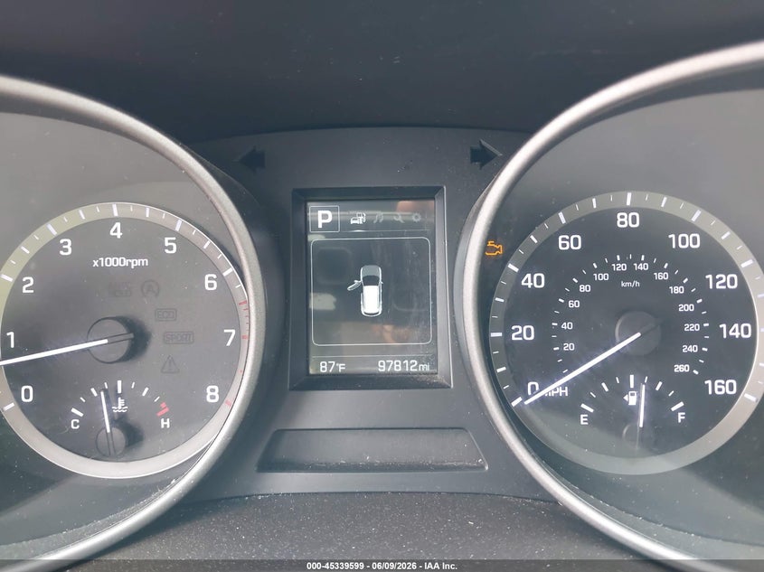 2017 Hyundai Santa fe VIN 5XYZUDLB3HG427680 IAAI salvage auction — FRONT END, Mv-907A (New York), sold $2,600 on 2026-07-22 (photo 7)