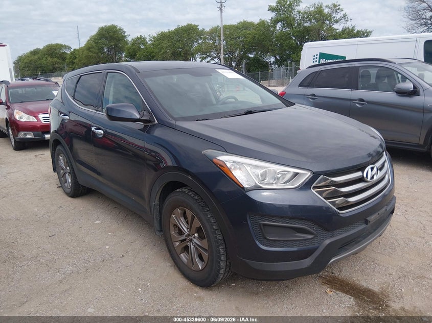 2016 Hyundai Santa fe VIN 5XYZTDLB9GG369611 IAAI salvage auction — NORMAL WEAR, Salvage Title, sold $1,900 on 2026-07-09 (photo 1)