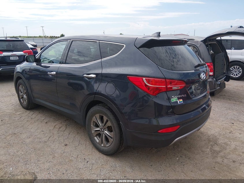 2016 Hyundai Santa fe VIN 5XYZTDLB9GG369611 IAAI salvage auction — NORMAL WEAR, Salvage Title, sold $1,900 on 2026-07-09 (photo 3)