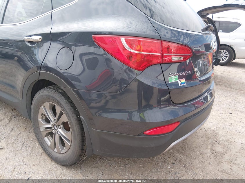 2016 Hyundai Santa fe VIN 5XYZTDLB9GG369611 IAAI salvage auction — NORMAL WEAR, Salvage Title, sold $1,900 on 2026-07-09 (photo 6)