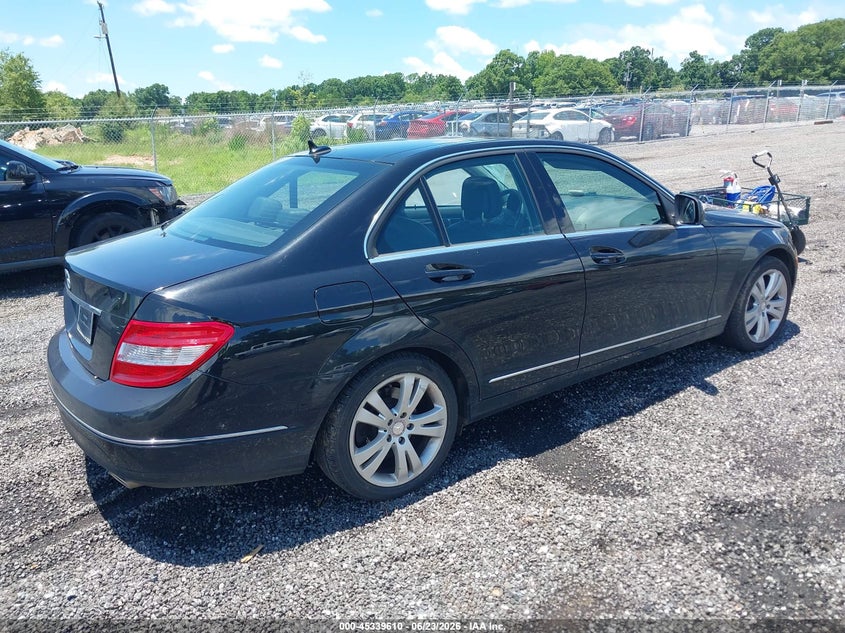 2008 Mercedes-benz C class VIN WDDGF54XX8F050999 IAAI salvage auction — LEFT SIDE, Salvage (South Carolina), sold $1,050 on 2026-07-21 (photo 4)