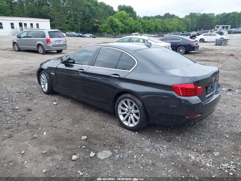 2015 BMW 5er VIN WBA5B1C55FD918760 IAAI salvage auction — FRONT END, Salvage (Georgia), sold $1,400 on 2026-07-31 (photo 3)
